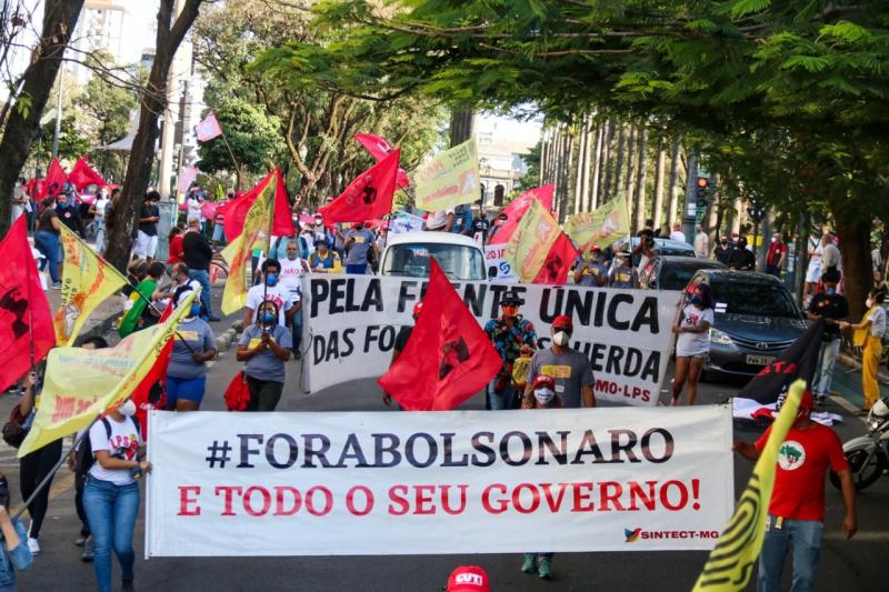 Atos Fora Bolsonaro levam para as ruas a luta...