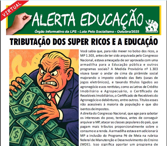Boletim Alerta Educação - Outubro/2025