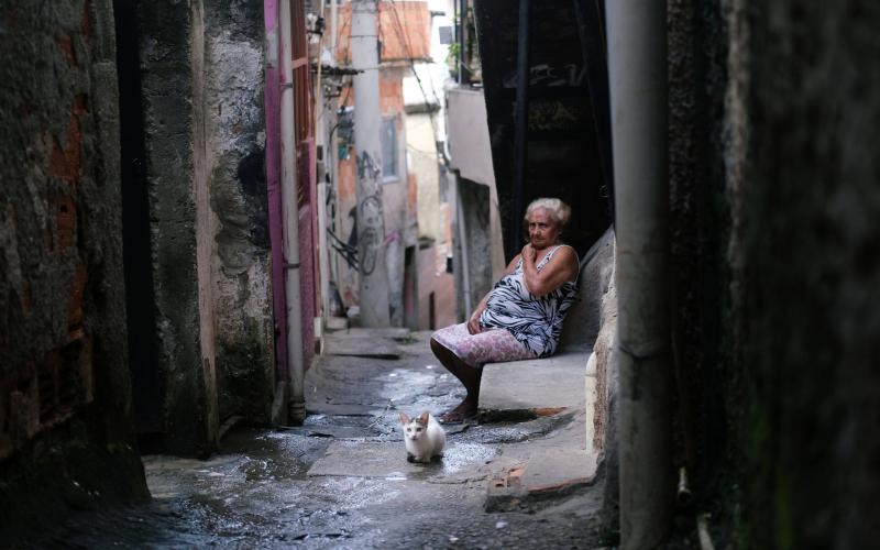 Tragédia nas favelas brasileiras 